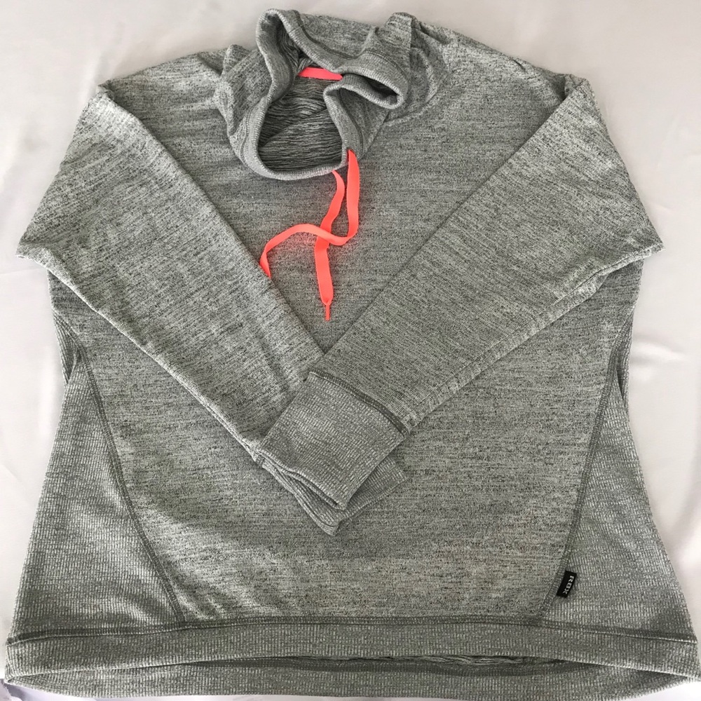 ‼️SOLD‼️RBX Women's Gray Sweatshirt Cowl-Neck - Picture 1 of 5